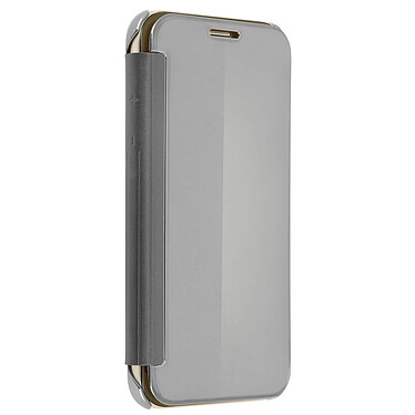 Acheter Avizar Housse Clapet Translucide Samsung Galaxy A5 2017 Design Effet Miroir Argent