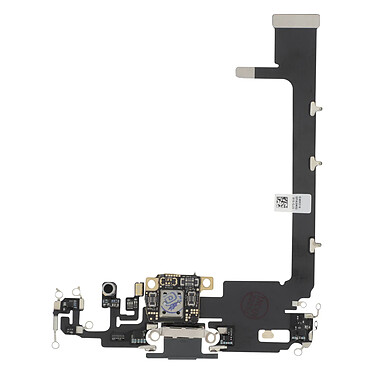 Clappio Connecteur de Charge pour iPhone 11 Pro Max, Port Lightning + Micro Vert Foncé