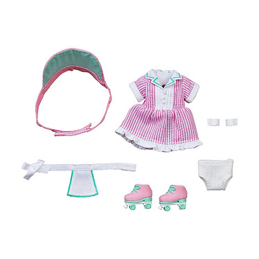 Original Character - Accessoires pour figurines Nendoroid Doll Outfit Set: Diner - Girl (Pink)