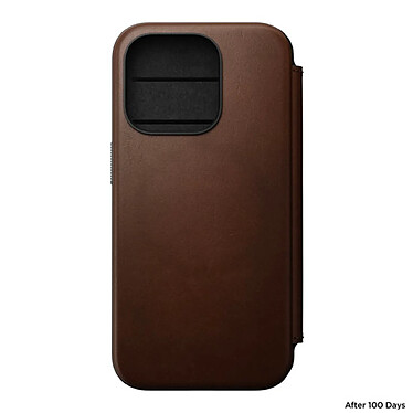 Acheter Nomad Folio Modern Cuir pour iPhone 15 Pro Marron