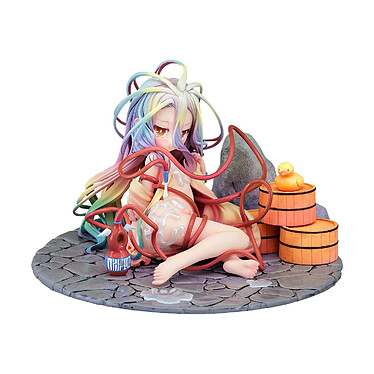 No Game No Life - Statuette 1/7 Shiro: Hot Spring Ver. 11 cm