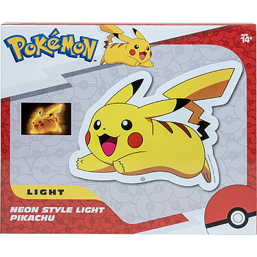 Avis Pokémon - Lampe murale LED Pikachu 22 cm