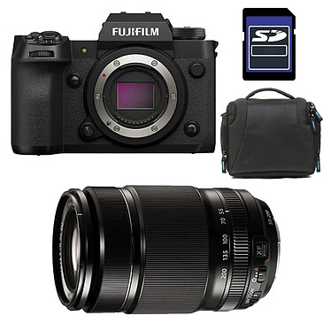 FUJIFILM X-H2 + 16-50 + 55-200 + Sac + Carte SD 8 Go