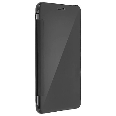 Acheter Avizar Etui Huawei P10 Lite Housse Folio Clapet Translucide Design Effet Miroir Noir