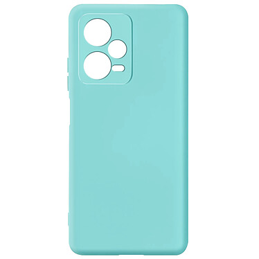 Avizar Coque pour Xiaomi Redmi Note 12 Pro Silicone Semi-rigide Finition Douce au Toucher Fine  Turquoise