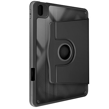 Avizar Étui pour iPad Air 11 2024 Clapet Support Rotatif avec Protège Caméra Noir