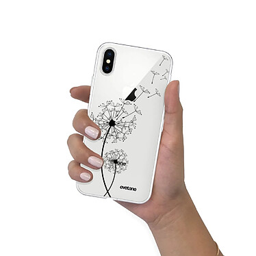 Evetane Coque iPhone X/Xs 360 intégrale Pissenlit Tendance pas cher