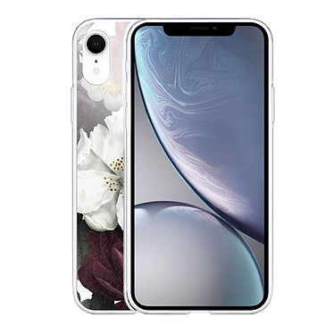 Avis LaCoqueFrançaise Coque iPhone Xr silicone transparente Motif Fleurs roses ultra resistant