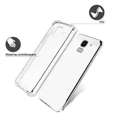 Avis Evetane Coque Samsung Galaxy J6 2018 ANTI CHOCS silicone transparente Motif bords renforcés