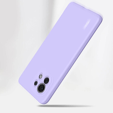 Acheter iMak Coque pour Xiaomi Mi 11 Silicone Gel Flexible Fine Légère  violet