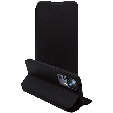 Myway Étui Folio pour Xiaomi 12T/12T Pro 5G Fonction Stand Noir