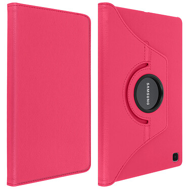 Avizar Étui Galaxy Tab A7 10.4 2020 Housse Fonction Support Rotatif 360° Fuschia