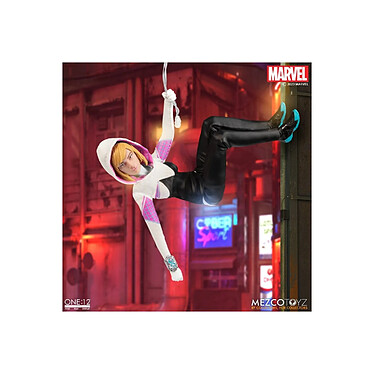 Marvel - Figurine 1/12 Ghost-Spider from Earth-65 16 cm pas cher