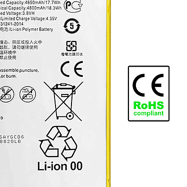 Acheter Clappio Batterie Interne pour Huawei MediaPad T3 8.0, T3 10, T1 8.0, T1 10, M1 8.0, M2 8.0 4800 mAh 100% Compatible Remplace HB3080G1EBW / HB3080G1EBC