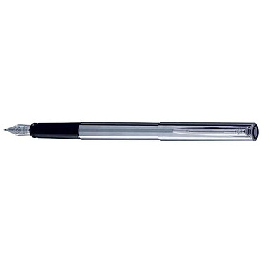 WATERMAN Stylo Plume Allure Graduate Pointe Fine Chromé Brillant