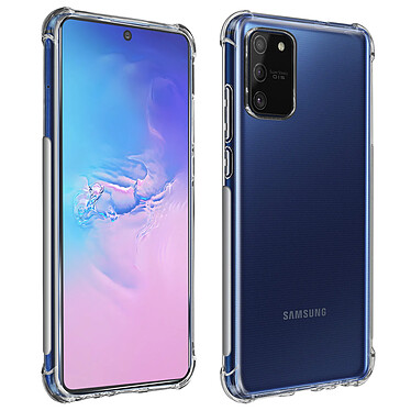 Avizar Pack Protection Samsung Galaxy S10 Lite Coque Souple + Verre Trempé Transparent