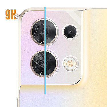 Acheter Avizar Film Caméra pour Oppo Reno 8 5G Verre Trempé 9H Anti-traces  Transparent