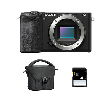 SONY ALPHA 6600 NOIR NU + Sac + SD 8 Go