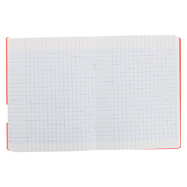 Oxford Cahier OPENFLEX agrafé 17x22 cm 140 pages grands carreaux 90g coloris aléatoire pas cher