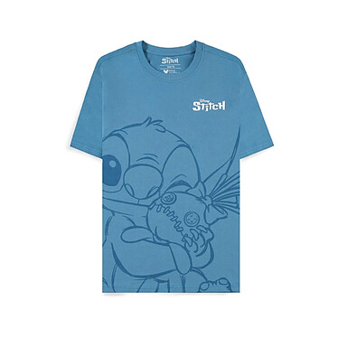 Lilo & Stitch - T-Shirt Hugging Stitch - Taille XS