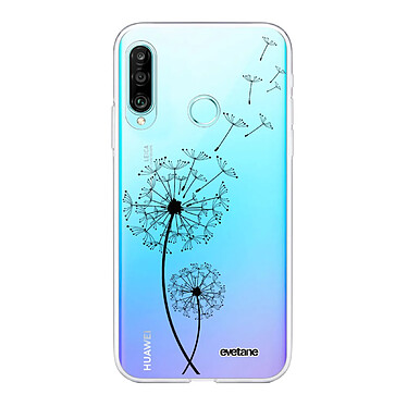 Evetane Coque Huawei P30 Lite/ P30 Lite XL 360 intégrale transparente Motif Pissenlit Tendance