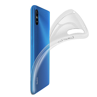 Avizar Coque Redmi 9A Silicone Gel Flexible Ultra-fine et Légère pas cher