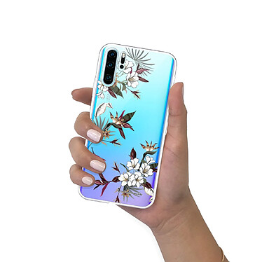 LaCoqueFrançaise Coque Huawei P30 Pro/ P30 Pro New Edition silicone transparente Motif Fleurs Sauvages ultra resistant pas cher