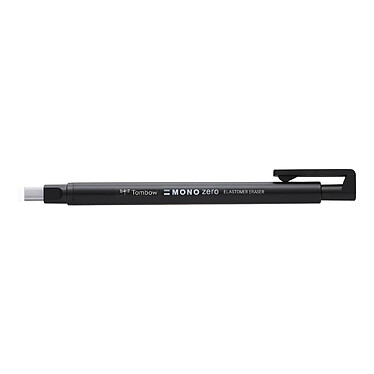 TOMBOW Stylo Gomme MONO zero classique pointe rectangulaire 2,5 x 5mm noir x 5