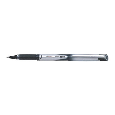 PILOT Stylo roller V-Ball Grip 07 encre liquide Pointe Moyenne Noir x 12