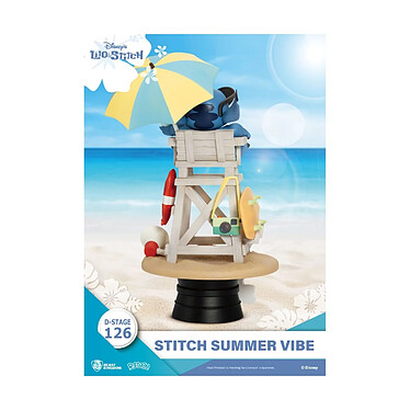 Acheter Disney - Diorama D-Stage Stitch Summer Vibe 16 cm