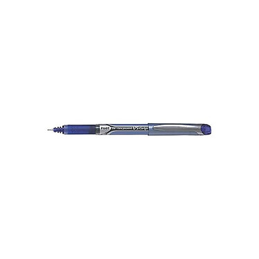 PILOT Stylo Roller Hi-Tec V5-Grip Pointe Fine Bleu x 12