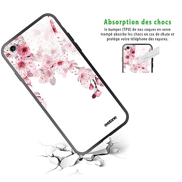 Avis Evetane Coque en verre trempé iPhone 6/6S Cerisier