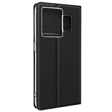 Dux Ducis Housse pour Realme GT3 Clapet Porte-carte Fonction Support  Noir