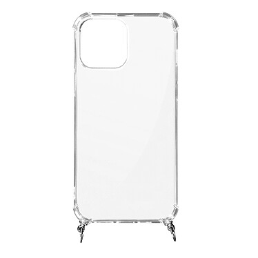 Avizar Coque iPhone 13 Anneau personnalisable avec bijou/Chaîne - Transparent