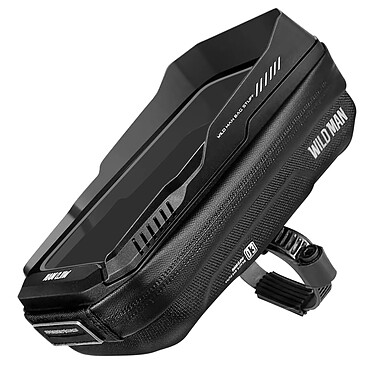 Wildman Sacoche Vélo Étanche Capacité 0.6L Fenêtre Tactile Rotatif 360°  XT3 Noir