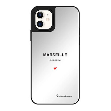 LaCoqueFrançaise Coque iPhone 12 Mini miroir Marseille mon amour Design