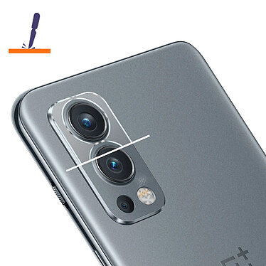 iMak Protection Caméra pour OnePlus Nord 2 Verre Trempé 9H Anti-trace  Transparent pas cher