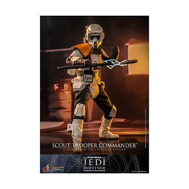 Acheter Star Wars : Jedi Survivor - Figurine Videogame Masterpiece 1/6 Scout Trooper Commander 30 cm