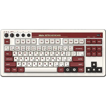 Retro Mechanical Keyboard Fami Edition