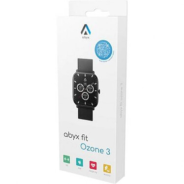 Abyx - Montre connectée Abyx Fit Ozone 3 noire pas cher