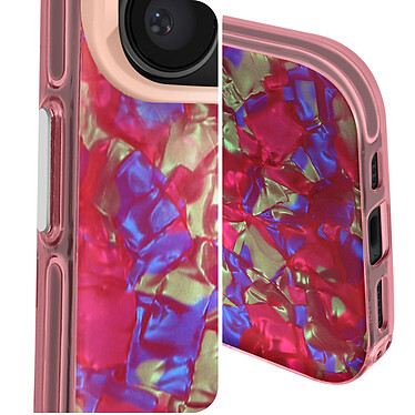 Acheter Avizar Coque pour iPhone 15 Pro Antichoc Souple Tutti Frutti Rose