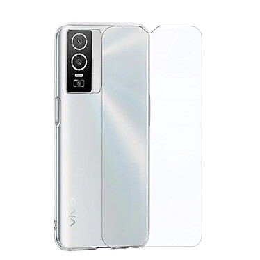 Myway Starter Pack Coque souple + Verre trempé pour Vivo Y76 Transparent