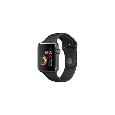 Apple Watch serie 2 GPS Gris sidéral Noir 38mm reconditionné · Reconditionné