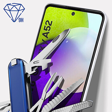 Avis 3mk Film pour Samsung Galaxy A52 et A52s Verre Trempé 9H Hardglass Max Lite  Noir