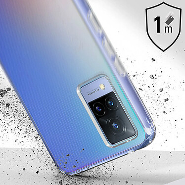 Avis Force Case Coque pour Vivo V21 Système Tryax Anti-chutes 1m  Pure Series Transparent