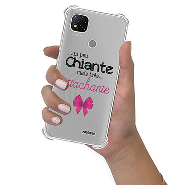 Evetane Coque Xiaomi Redmi 9C anti-choc souple angles renforcés transparente Motif Un peu chiante tres attachante pas cher