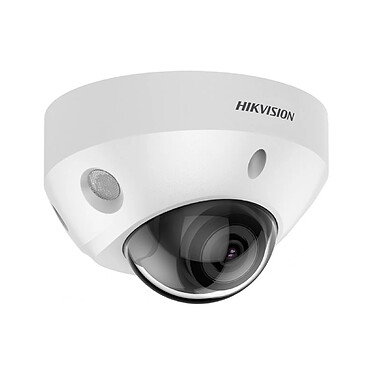 Hikvision - Caméra de surveillance mini-dôme fixe AcuSense 8MP - DS-2CD2586G2-IS(2.8mm)(C)