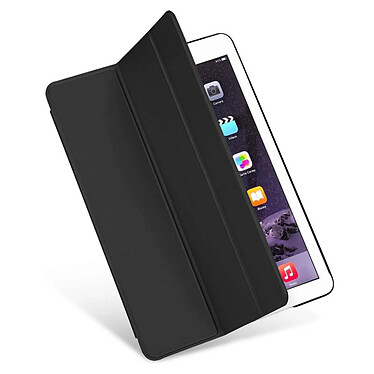 Avis Evetane Étui Smart Cover iPad 97' (2017/2018) / iPad Air (2013/2014) / iPad Pro 97' (2016) Noir à Rabat avec Support