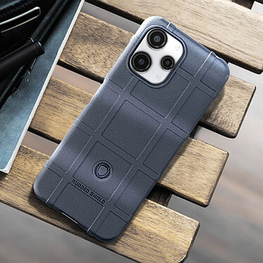 Avis Avizar Coque pour Xiaomi Redmi 12 Silicone Antichoc Motif en relief  Bleu nuit