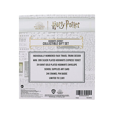 Avis Harry Potter - Coffret cadeau Collector 's Journey to Hogwarts Collection